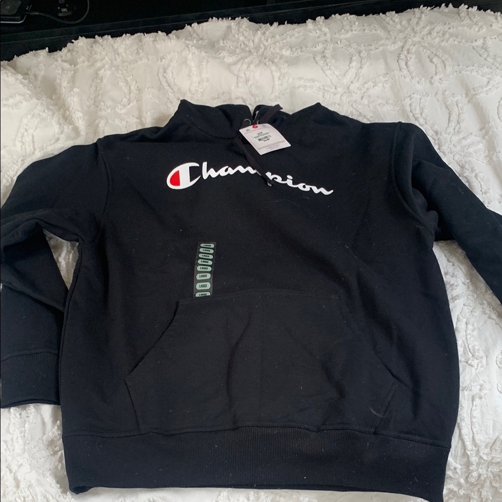 Champion Classic Black Sweatshirt